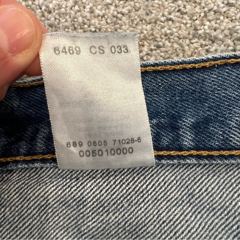 Levi Levi’s Men 32x34 Blue Denim Jeans 501 XX  VTG Vintage Cotton  Button Pants, - Picture 14 of 16